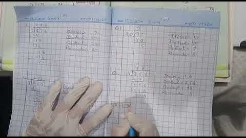 PVI Math Unit 6 Exe6.4 Division (Notebook Continue)  Lect#42 Day2