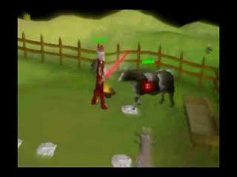 Cow ownage w/ Light Saber experiment