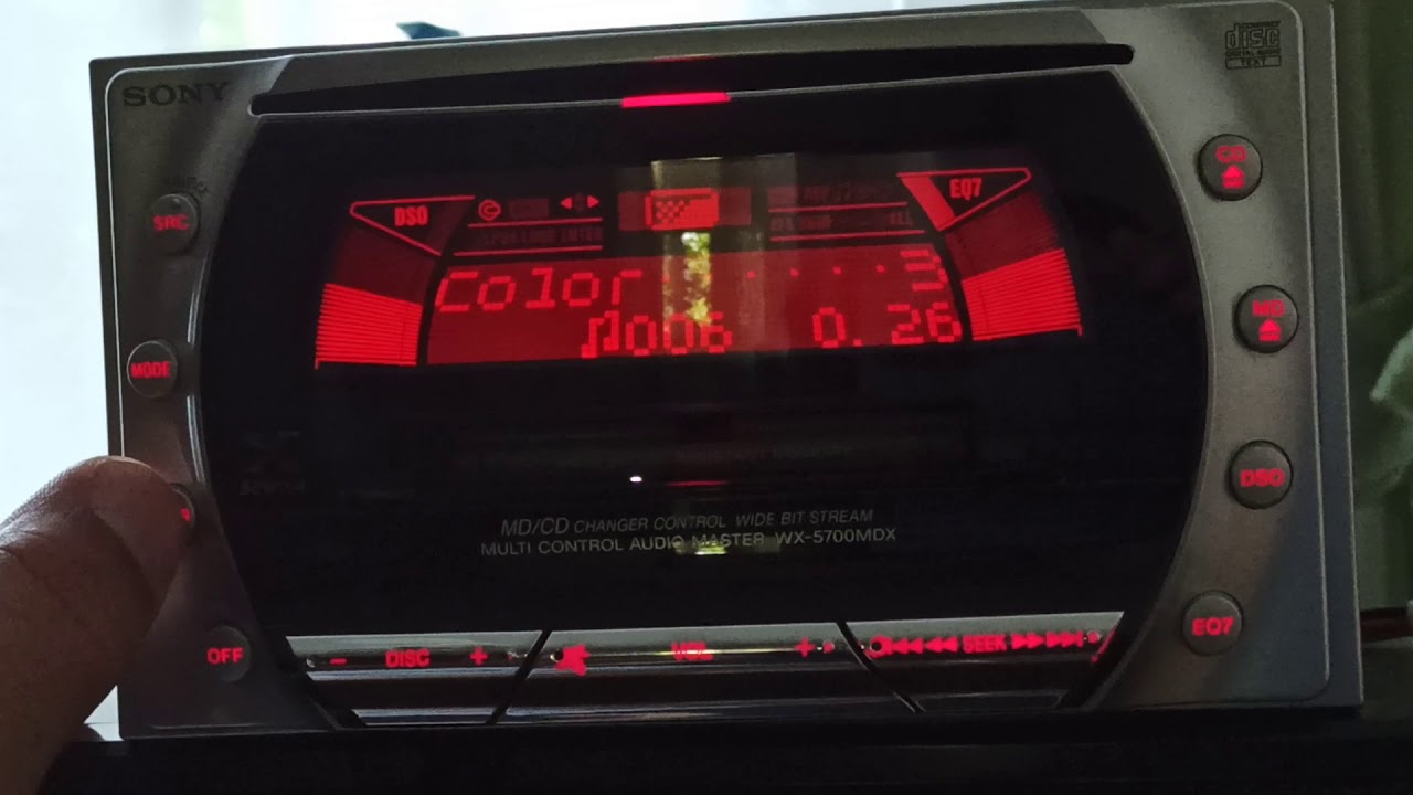Sony wx -5700 mdx - YouTube