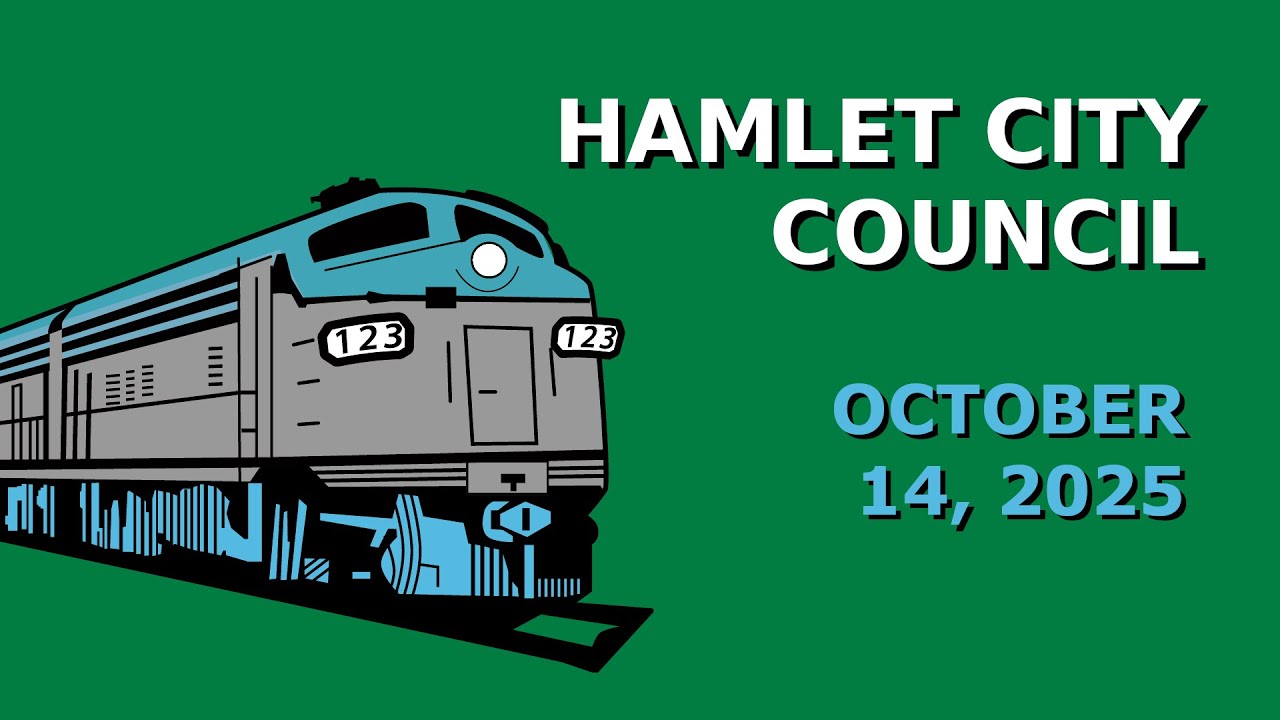Hamlet City Council 10-14-25