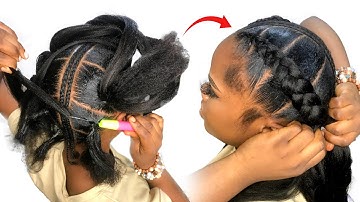 Can’t Stitch And Feed-in Braid? Try this new feed in method