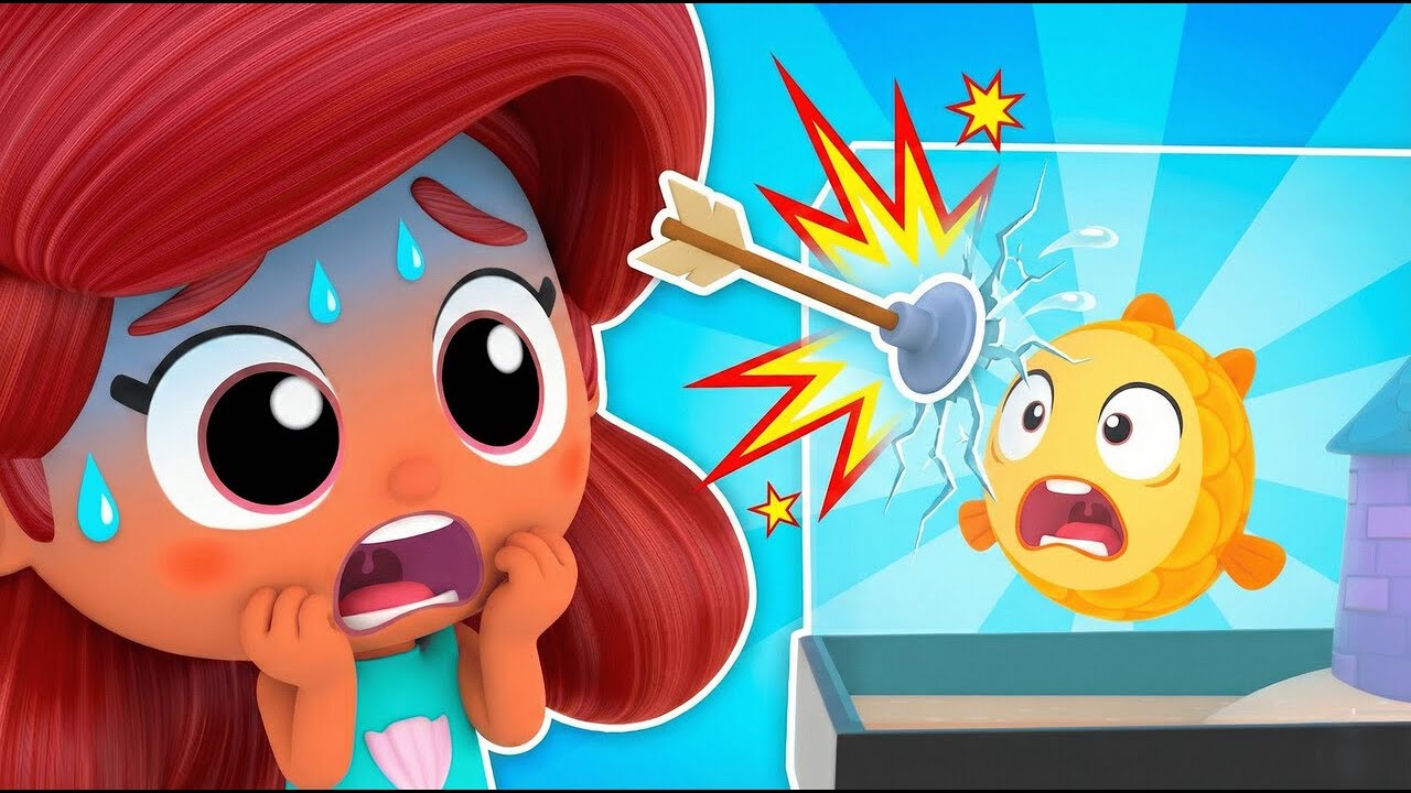 Малката русалка спасява риба от Робин Худ! 🐠🏹 Приказки | Инкредибълс