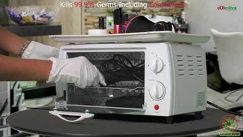 UV Sterilizer Salon Application | UV-C Sanitizing Box | Solmitra