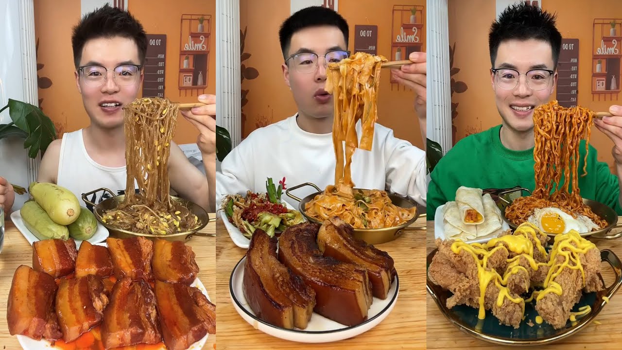 【ASMR】【MUKBANG】東坡肉 BRAISED PORK BELLY | EATING SHOW |CHINESE MUKBANG |食べ |吃播 FANG ASMR #咀嚼音 #156