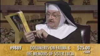 RELIGIOUS CATALOGUE - Mother Angelica Focuses on Our Lady of Fatima - 08-09-2010