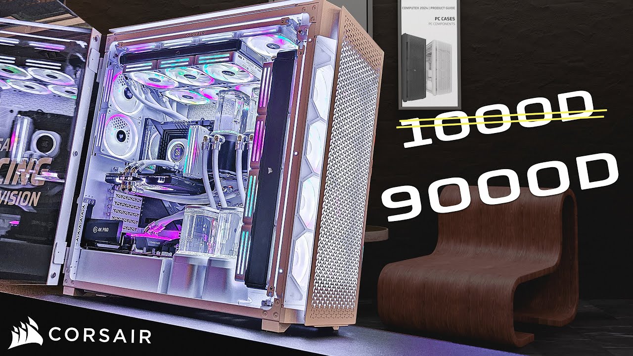 Встречайте 9000D MONSTER! — Corsair Computex 2024