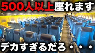 【超巨大】国内線の中で'一番デカい'飛行機に乗ってきた