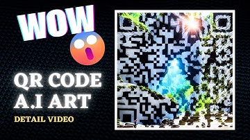 Amazing AI QR CODE ART | Full Guide | How to create AI QR Code  #qrcode #qrcodegenerator #aiart