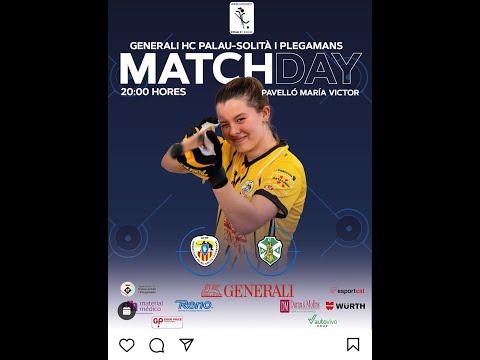 GENERALI HC PALAU vs ACADEMICO de FEIRA - JORNADA 6 - WSE CHAMPIONS LEAGUE WOMAN