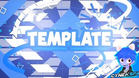 [AM] Free blue 2D intro template // haven