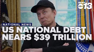 National debt nears $39 trillion as budget watchdogs warn of economic risks