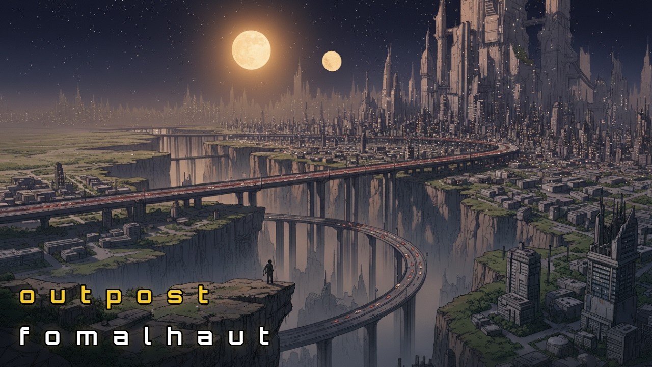 Ambient Coding Music from a Remote Outpost | Sci-Fi Atmospheric Soundscape