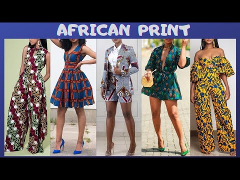 AFRICAN PRINT MODA 2021💕ESTAMPADOS AFRICANOS EN TENDENCIA