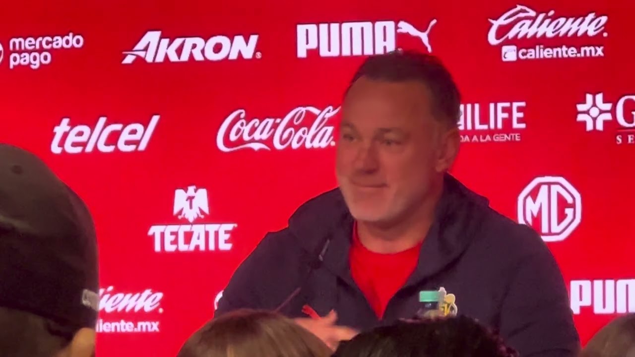 Conferencia de prensa post partido, D.T Gabriel Milito, Chivas 2 vs 0 Pachuca 