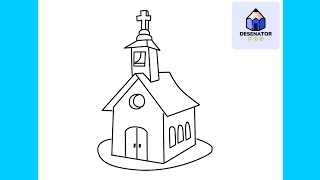 Să Desenezi O Biserică Usor Pas Cu Pas Tutorial Pentru Incepatori