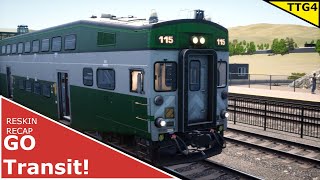 GO Transit // Train Sim World 2 - Reskin Recap