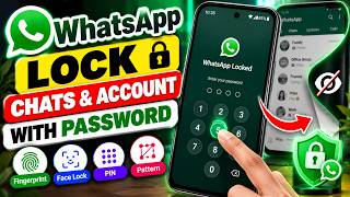 How to Lock Your WhatsApp Chats & Account App With a Password Full Tutorial screenshot 4