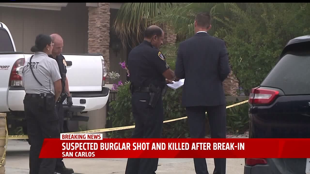 Homeowner Stabbed, Suspect Shot In San Carlos Home Invasion