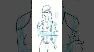 Drawing Every Aphmau Character Challenge | Mystreet Kim | Part 9 #aphmau  #shorts