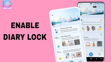How To Enable Diary Lock On My Diary App