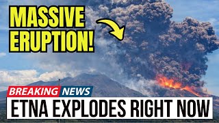 1 Minute Ago Mount Etna Major Eruption Alert Level Suddenly Raised