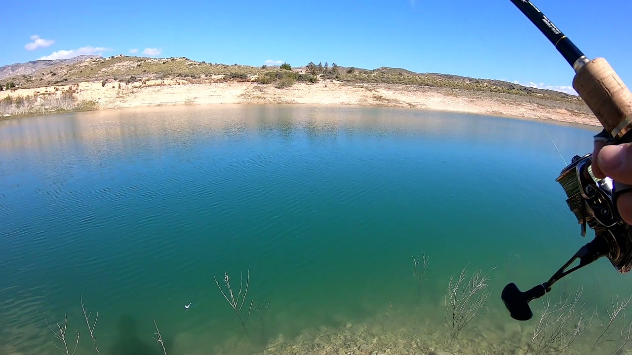 В поисках басса на водохранилище Кревиленте.