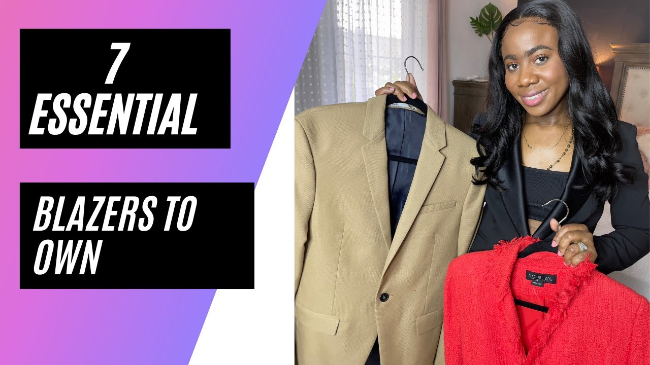 7 Essential Blazers to Own YouTube