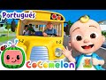 As rodas do ônibus! | Cocomelon em Português | Desenhos Animados e Músicas Infantis