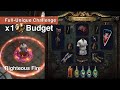 【Full Unique + 1ex Budget Challenge】*No Cluster Righteous Fire 3.10