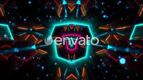 Neon Background Lights Vj Loops | Motion Graphics - Videohive template
