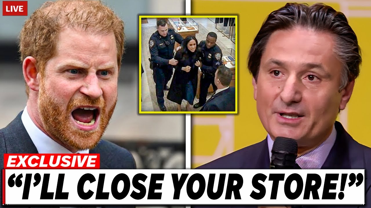 Prince Harry GOES OFF After Hermès CEO Files $8M Lawsuit Against Meghan Markle