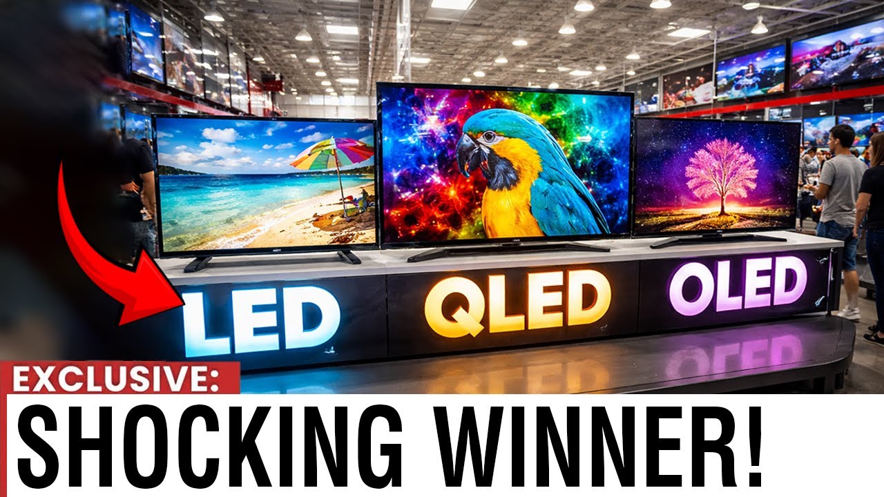 SHOCKING! OLED vs Mini LED vs QLED vs LED | The Blind Test That Shocked Everyone