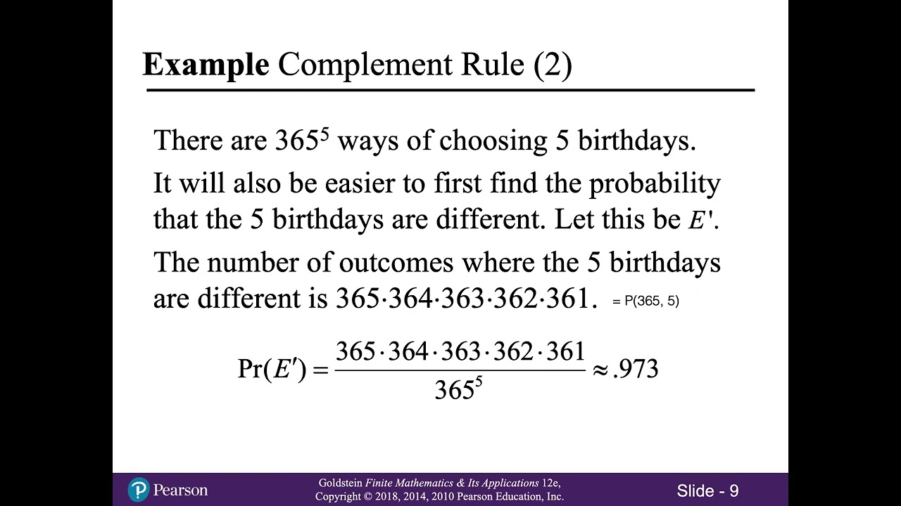6.3 Calculating Probabilities of Events