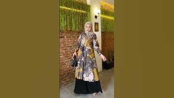 Thumbnail of Gamis kombinasi batik terbaru