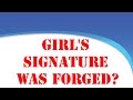 Affidavit showing religious conversion fake?