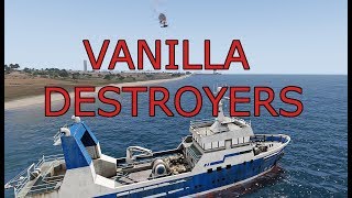 Destroyers in Vanilla Arma 3: How to make them with the Achilles mod for Zeus