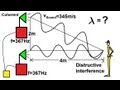 Physics - Mechanics: Sound and Sound Waves (15 of 47) Sound Interference