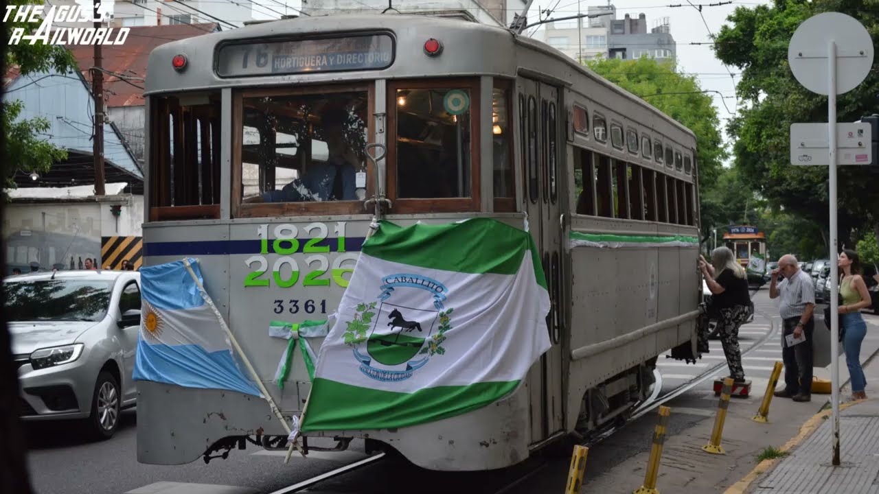 Aniversario Nº205 del Barrio Caballito con el Lacroze y el FM. (DETALLES EN LA DESCRIPCIÓN).