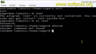 How to become root in Debian