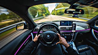 POV YOUR BMW F30 FINALLY HITS AN OPEN HIGHWAY 🔥 (POPS & BANGS)