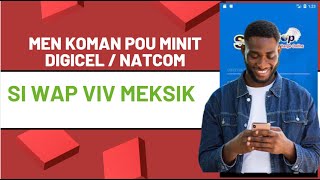 Men koman pou vann minit Digice / Natcom ak anpil lot peyi si wap viv Meksik