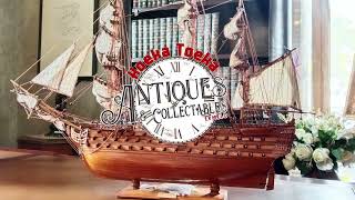 ⚓ Epic Vintage Ship Model –⚓Bring the golden age of sailing into your home of collection.