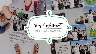 10X8 Scrapbook May Through August 2025