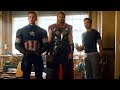 Hawkeyes secret  safehouse scene  avengers age of ultron 2015 movie clip