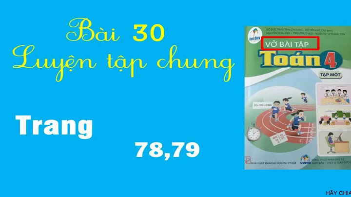 Sách giáo khoa toán lớp 4 trang 79 năm 2024