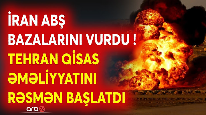 SON DƏQİQƏ! İRAN RƏSMƏN ELAN ETDİ - ABŞ-yə qarşı HÜCUM BAŞLADILDI - DÜNYA MÜHARİBƏSİNƏ KEÇİD...