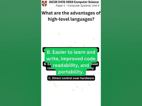 iGCSE Computer Science 0478 0984 Paper 1 Unit 4 q026 v1 - YouTube