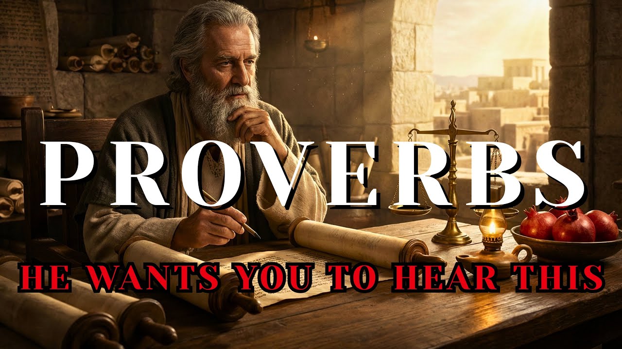 Fall Asleep Instantly to the Book of Proverbs | 8-Hour Peaceful Bible Reading for Deep Sleep