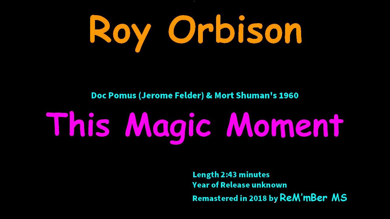 Jay the americans this magic moment youtube