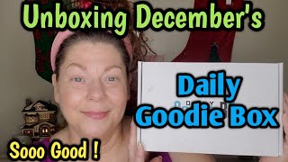 Unboxing Decembers The Daily Goodie Box! Win your own Box! By Simply_ Steph